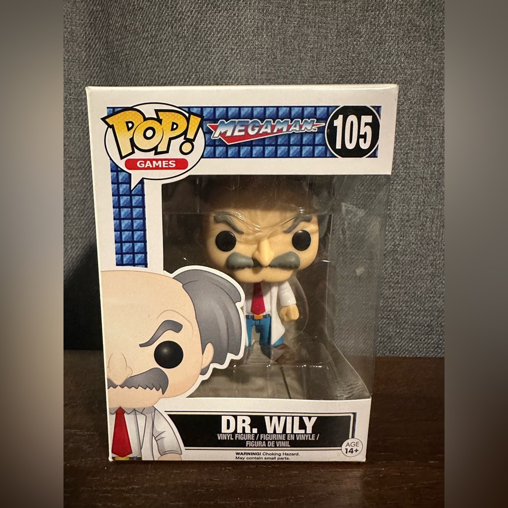 Funko POP! Games Meagan DR. WILY #105